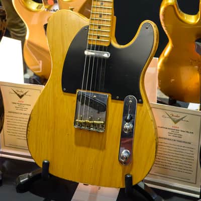 (Pre-Order) Fender Master Built By Todd Krause - Custom Modified ''50s Tele Relic, Aged Natural - 2026 Summer Dealer Event #204 image 1