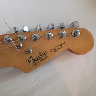 1988–1989 Fender Japan Stratocaster – E-Serial / Candy Apple Red / Maple Neck image 8
