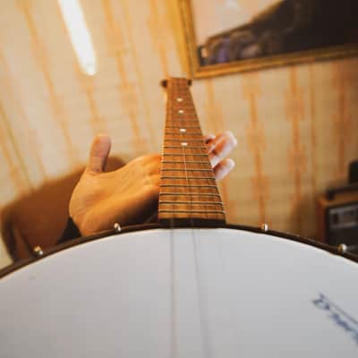 Musima Banjo 4 strings rare vintage USSR GDR image 12