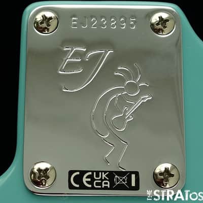 LOADED USA Fender ERIC JOHNSON Strat BODY, Nitro Finish Tropical Turquoise image 4