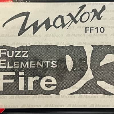Maxon FF10 Fuzz Elements Fire Guitar Effects Pedal image 5
