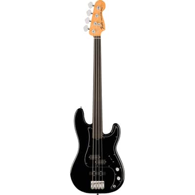 Fender Tony Franklin Fretless Precision Bass - Ebony Fingerboard, Black image 2