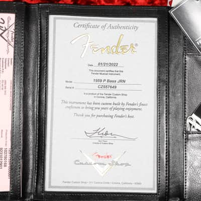 2022 Fender Custom Shop 59 Precision Journeyman - Blonde image 6