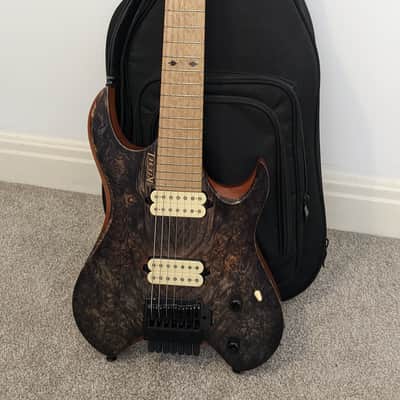 Custom USA 7 string Headless Kiesel Vader with Hipshot/Kiesel Tremolo System (2017) image 2