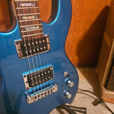 Rad-Mod Guitars Miltown Wave Midwest Blue Sparkle image 2