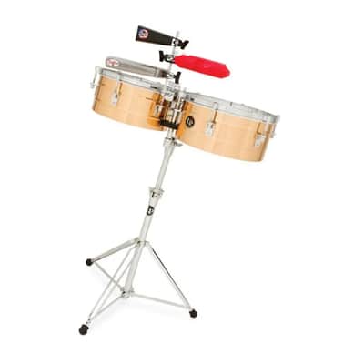 Latin Percussion LP Series LP257BZ Timbales Standard - Bronze image 2