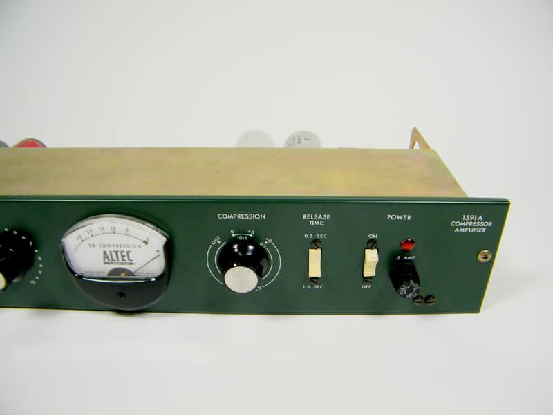Altec 1591A 1960's Preamp Compressor-Serviced/Recapped-525-Bass