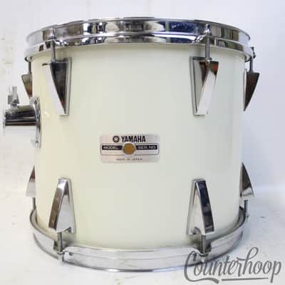 *Yamaha 12x10"5000 Series Stage Custom Tom Drum White Vintage 80s Made In Japan* image 1