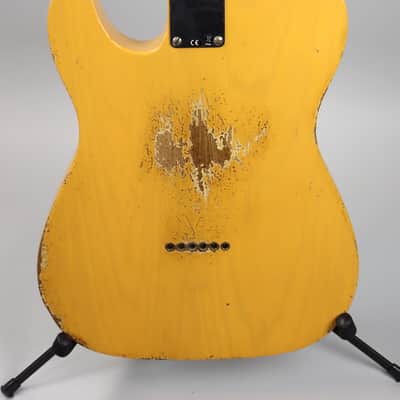 Fender Custom Shop Limited Edition Blackguard HS Tele Heavy Relic Aged Butterscotch Blonde image 8