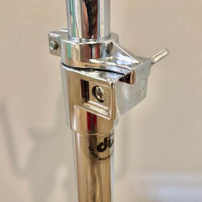 DW DWCP9900 9000 Series Heavy Duty Double Braced Dual Tom Stand, Cymbal, Chrome image 3