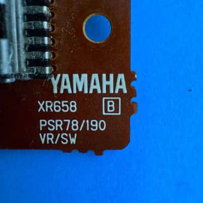 YAMAHA PSR-240 Keyboard Part: Volume Pot Potentiometer Board PCB [XR658] image 4