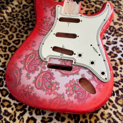 Guitar Monkey Stratocaster 2025 - Black Paisley image 13