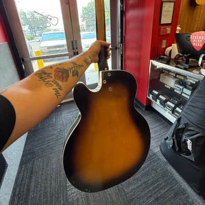 Harmony H54 Rocket 1959 - 1967 - Brown Sunburst image 2