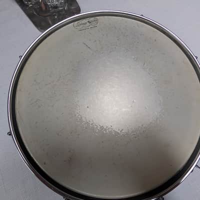 Ludwig No. 404 Acrolite 5x14" 8-Lug Aluminum Snare Drum with Keystone Badge 1963 - 1969 - Matte Aluminum image 1