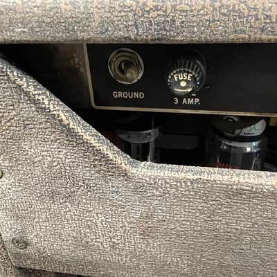 Vintage Fender Super 6G4A Brownface 40-Watt 2x10" Tube Guitar Combo Guitar Amp Amplifier 1960 image 6