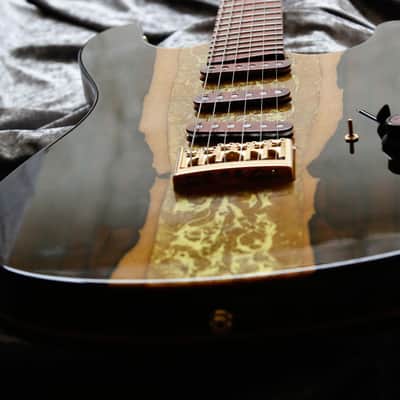 Build to order GB Liuteria Boutique Petra 6 string fiber optic lights edition image 3
