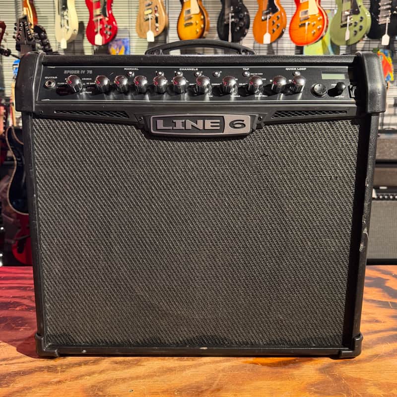 Line 6 Spider IV 75 75-Watt 1x12" Digital Modeling Guitar Combo image 1
