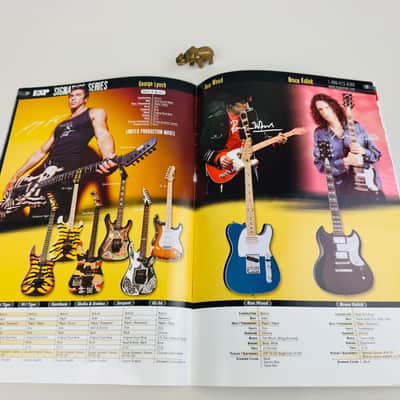 ESP Electric Guitars & Basses Catalog 1999 image 3