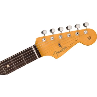 Fender Vintera II Road Worn '60s Stratocaster; Rosewood Fingerboard, Sonic Blue image 3