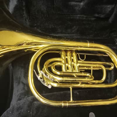 Jupiter JMH550 Marching French Horn serial D00751 - Lacquer image 3