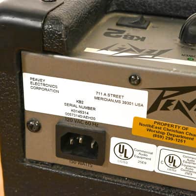 Peavey KB2 40W 1x10" Keyboard Amplifier CG01Z3S image 12