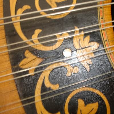 Vintage 1900's HA Weymann & Son Keystone State Melon Body Mandolin w/ Case image 21