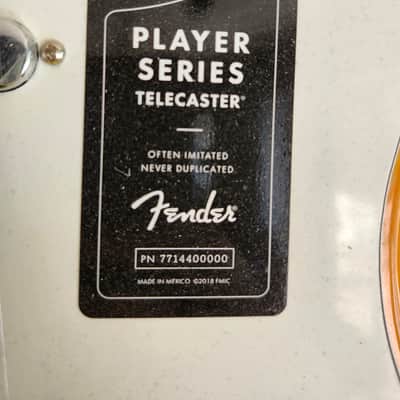Fender Player Telecaster with Maple Fretboard 2019 - 2024 - Capri Orange image 2