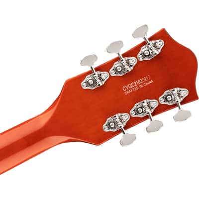 Gretsch G5420LH Electromatic Classic Hollow Body Singlecut Lefthand Orange Stain - Semi Acoustic Guitar image 6
