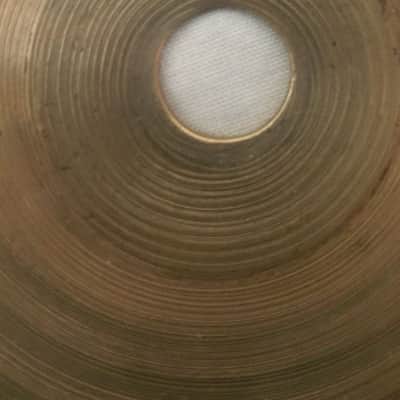 *Zilco 11" Hi-Hat Cymbal Vintage 30s-40s 650g Hand Hammered Turkish B20 Bronze* image 4