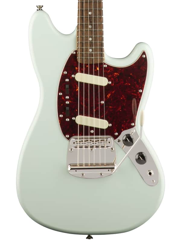 Squier Classic Vibe '60s Mustang Electric Guitar Sonic Blue image 1