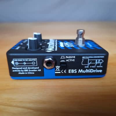 EBS MultiDrive Universal Overdrive Pedal – Bass & Guitar – Like New Condition image 8