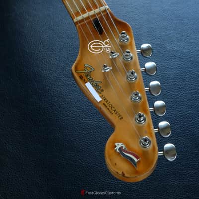 Fender American Stratocaster 40th Anniversary Seafoam Green Made in USA Heavy Aged Relic image 13