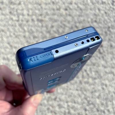 Panasonic SX56 Walkman Cassette Player, Excellent Blue ! Working ! image 11
