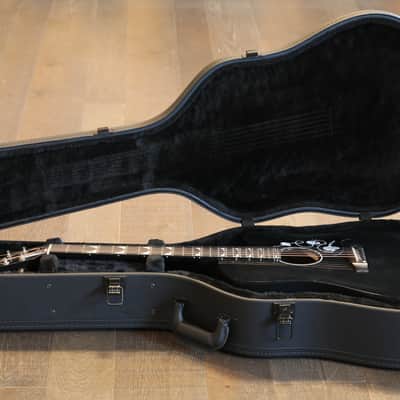 2022 Gibson Dave Mustaine Signature Songwriter Acoustic Guitar Black Ebony + COA OHSC image 22