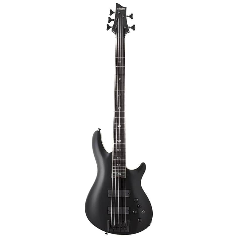 Schecter SLS Evil Twin-5 Satin Black image 1