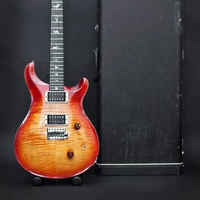Vintage Early 1986 PRS Custom 24 Cherry Sunburst with Birds 1985 pots Collector Rare WOW top Signed image 11