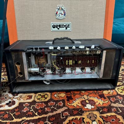 Vintage 1965 Park Marshall Top Mount JTM45 KT66 Pinstripe Amplifier Head *1960s* image 13