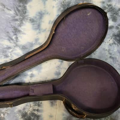 Vintage RARE 1925 Prewar The Gibson TB-2 Tenor Banjo Original Rest Pickguard Hardshell Case image 19
