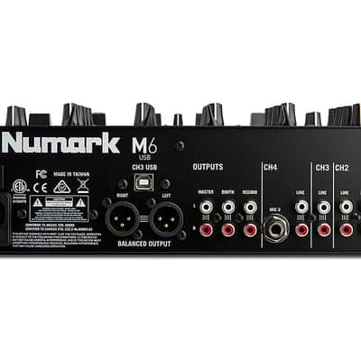 Numark M6 USB DJ Mixer image 4