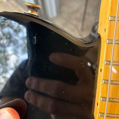 Squier Vintage Modified Cabronita Telecaster with Bigsby 2014 - 2019 - Black electric, Guitar, limited edition image 24