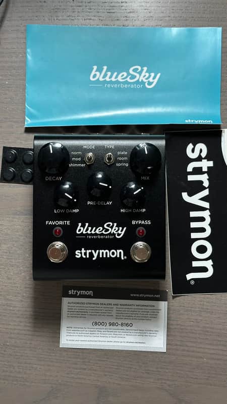 ギター Strymon blueSky v1 strymon | blueSky（Gen1） | リバーブ・エフェクター | 生産完了品