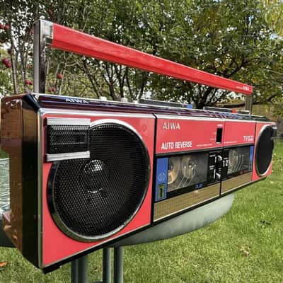 AIWA CS-W66U Rare Vintage Cassette Deck Boombox Retro Japan Serviced Warranty image 22