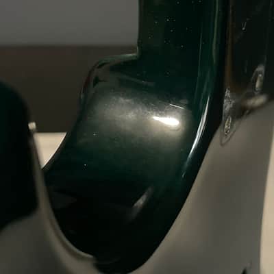 1983 Kramer USA Pacer Imperial C Series Plate Emerald Green Stain Guitar Body Floyd Ready image 20