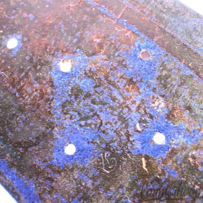 *Gretsch Red Sparkle 7x10"Concert Tom Drum Wrap Material Inlays/Patches 60s USA* image 5