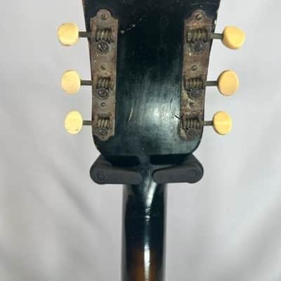 Vintage Harmony Broadway Archtop Guitar, Tobacco Burst, 1950s (Used) image 5