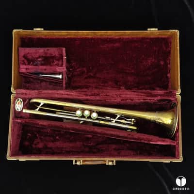 F.E. Olds & SonSuper Recording Los Angeles offset valves trumpet gamonbrass Bild 3