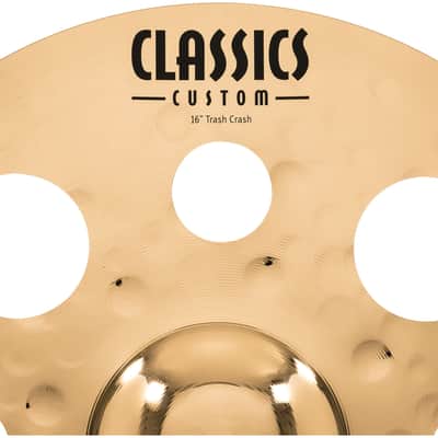 Meinl Classics Custom TrashCrash 16" CC16TRC-B - Crash Cymbal image 2