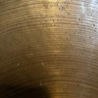 Used Zildjian Istanbul K 18" Ride 1396g w/ video demo of actual cymbal for sale image 3