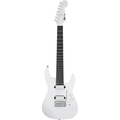 CHARVEL Pro-Mod Plus DK24-7 HH 2PT EB, Ebony Fingerboard, Celestial Silk image 1