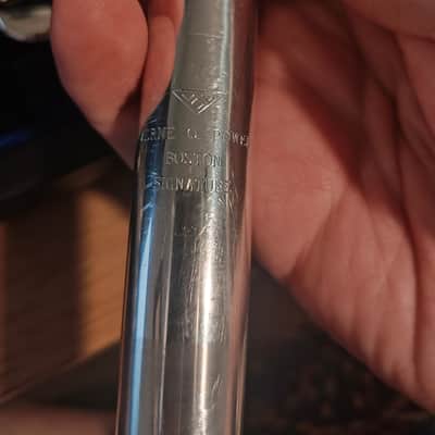 Powell Sonaré PS-601 Flute | Sterling Silver w/ 9k Aurumite Gold Lip Plate | Offset G | Just Serviced image 2